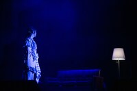 靴音を立ててステージに現れた真山りか。