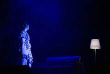 靴音を立ててステージに現れた真山りか。