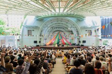 2019年に開催された「パンダ音楽祭」の様子。