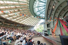 2019年に開催された「パンダ音楽祭」の様子。