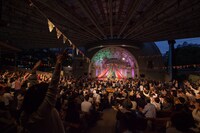 2019年に開催された「パンダ音楽祭」の様子。