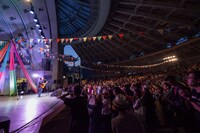 2019年に開催された「パンダ音楽祭」の様子。