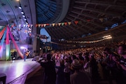 2019年に開催された「パンダ音楽祭」の様子。