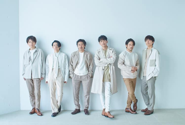 V6が53枚目のシングル発売！土岐麻子、Rin音、Taro Ishida、ReNが参加 