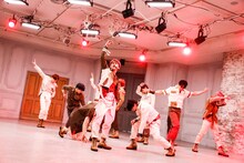 「JO1 3RD SINGLE『CHALLENGER』リリース記念オンラインショーケースイベント」の様子。 (c)LAPONE ENTERTAINMENT