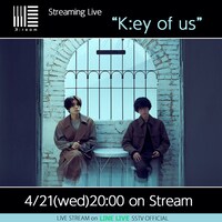 「K:ream Streaming Live "K:ey of us"」LINE LIVE告知画像