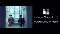「K:ream Streaming Live "K:ey of us"」YouTube告知画像