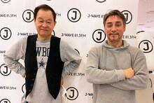 左から日高正博、クリス・ペプラー。