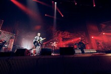 アンコールにサプライズ登場した椿屋四重奏。（撮影：笹原清明）