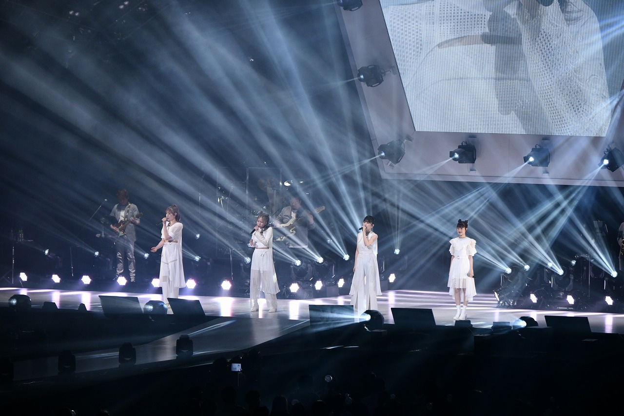 「Little Glee Monster Arena Tour 2021 "Dearest ∞ Future"」さいたまスーパーアリーナ公演の様子。（Photo by Yusuke Satou）