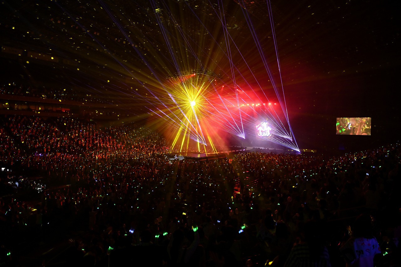 「Little Glee Monster Arena Tour 2021 "Dearest ∞ Future"」さいたまスーパーアリーナ公演の様子。（Photo by Yusuke Satou）