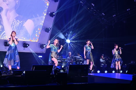 「Little Glee Monster Arena Tour 2021 "Dearest ∞ Future"」さいたまスーパーアリーナ公演の様子。（Photo by Yusuke Satou）