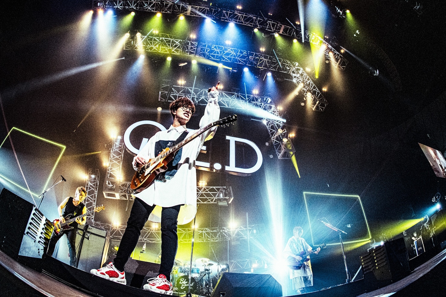 BLUE ENCOUNT「BLUE ENCOUNT ～Q.E.D : INITIALIZE～」横浜アリーナ公演の様子。（撮影：浜野カズシ）
