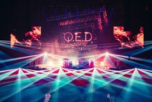 BLUE ENCOUNT「BLUE ENCOUNT ～Q.E.D : INITIALIZE～」横浜アリーナ公演の様子。（撮影：小杉歩）