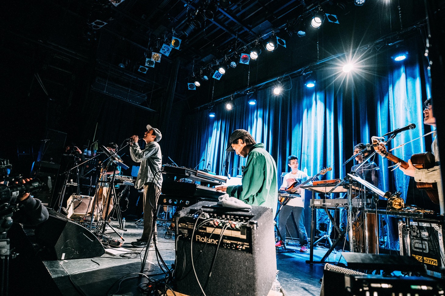 「WWW 10th Anniversary cero × 折坂悠太」の様子。（Photo by Ray Otabe）