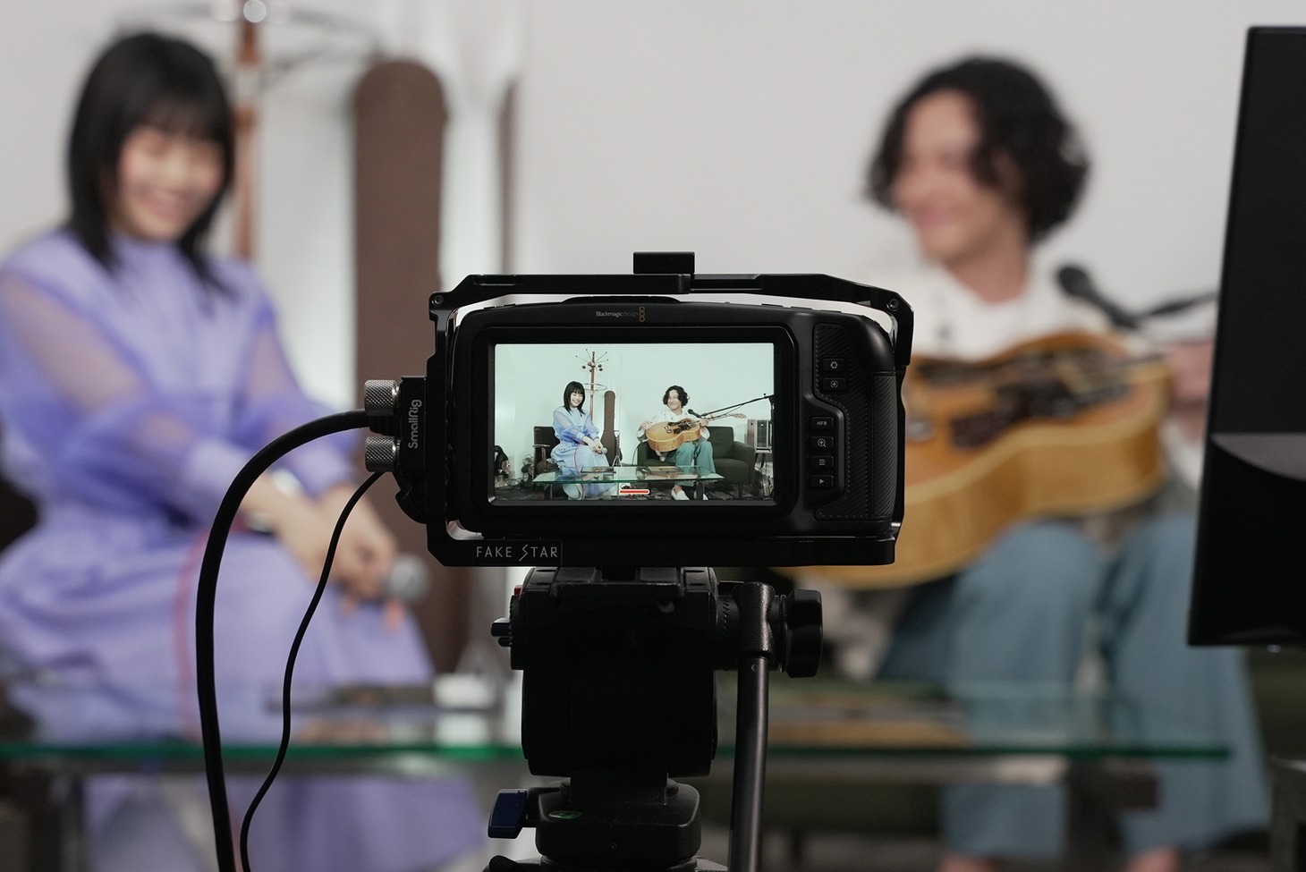 昨日4月20日に行われたA_oによる生配信の様子。