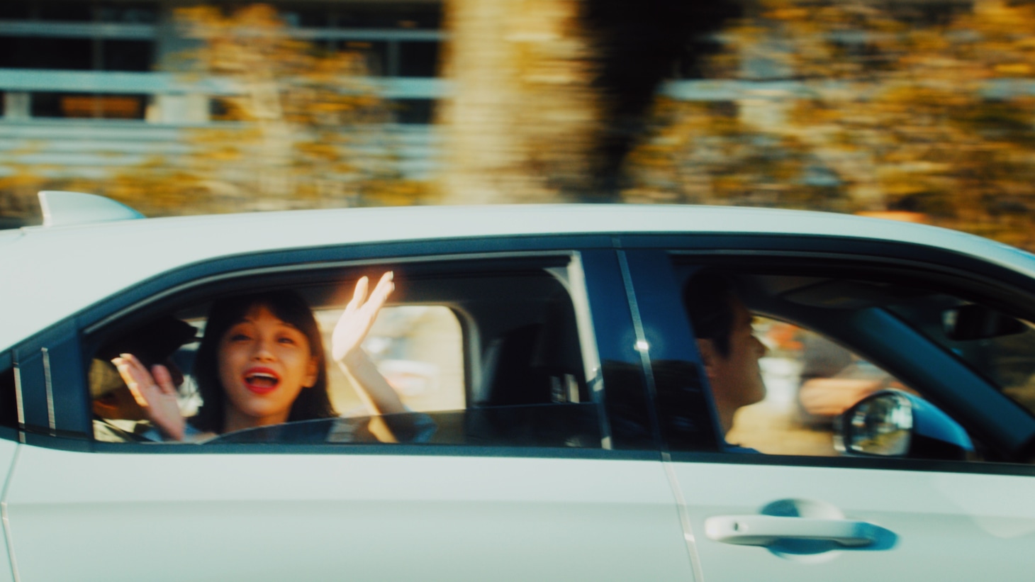Honda「VEZEL」新テレビCM「e:HEV」編より。
