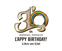 「30th L'Anniversary Starting Live "L'APPY BIRTHDAY!"」ロゴ