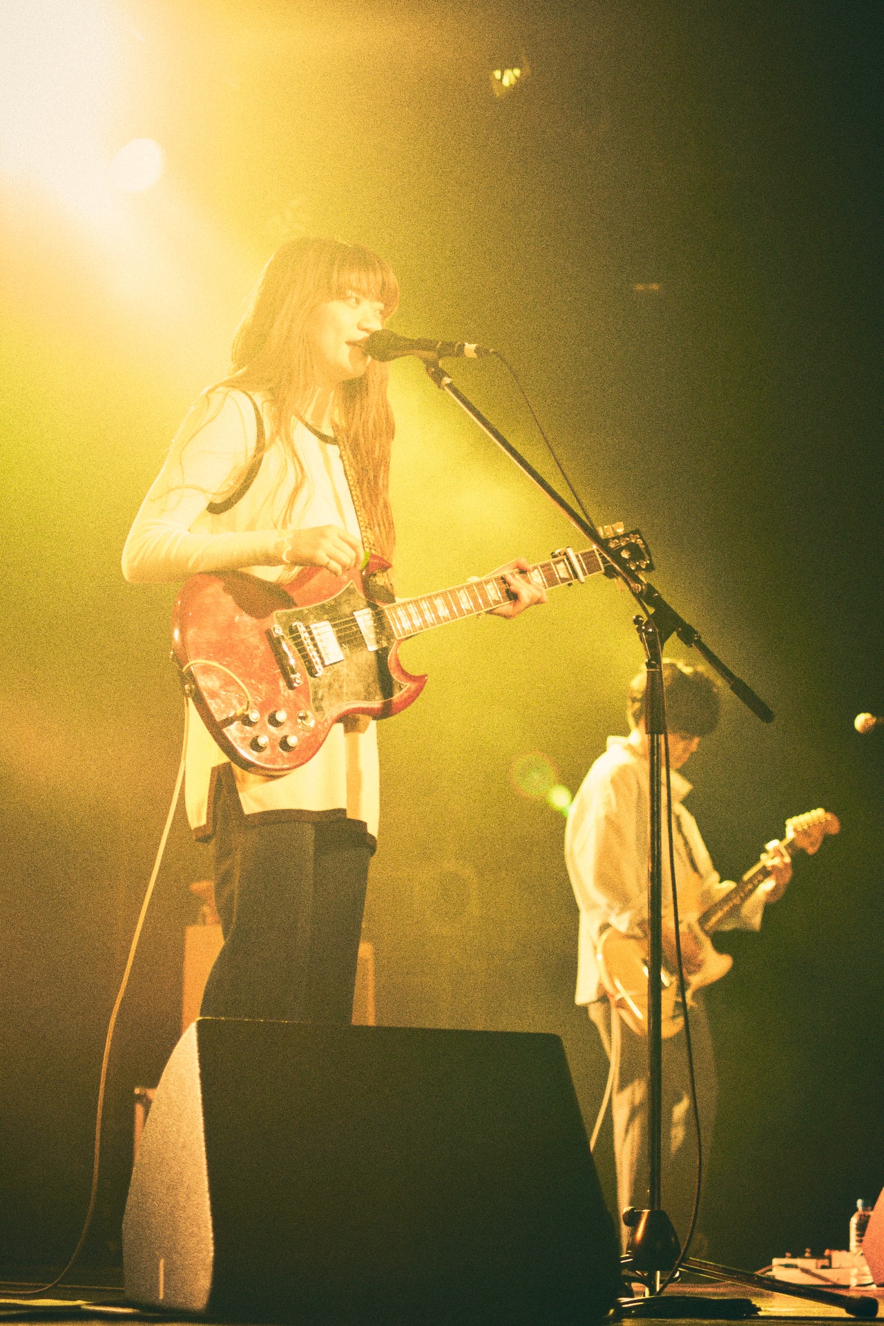 畳野彩加（Vo. G / Homecomings）（Photo by Tetsuya Yamakawa）