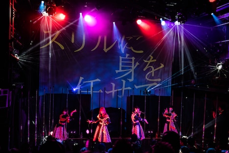 サンダルテレフォン「2nd anniversary LIVE『在る』」の様子。