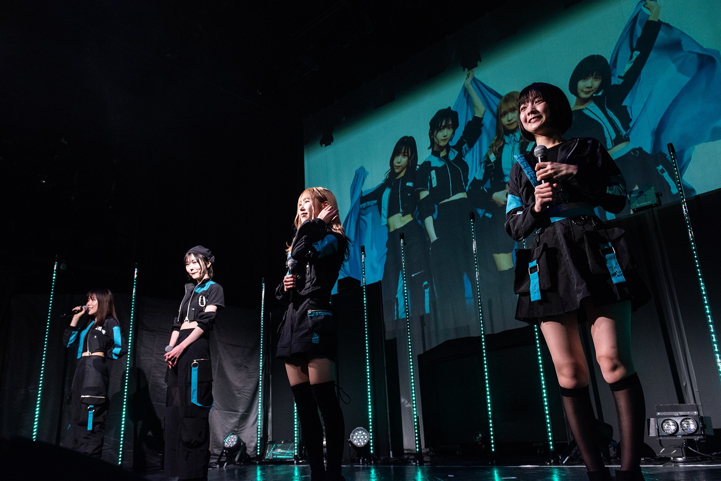 サンダルテレフォン「2nd anniversary LIVE『在る』」の様子。