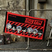 「一番くじ TinyTAN」ラストワン賞のタオル。