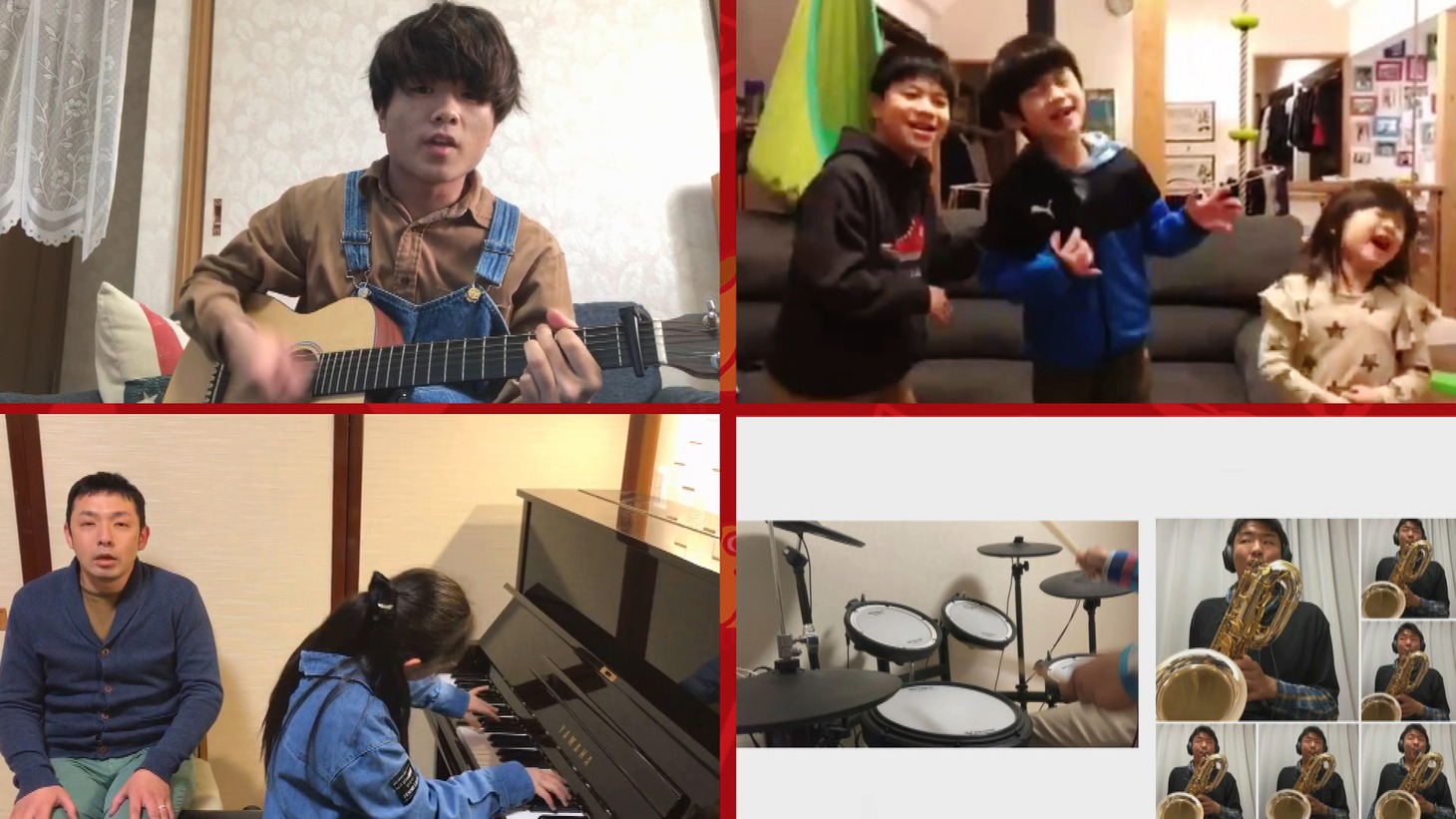 「NHK のど自慢～おうちでパフォーマンス～第7回」より。（写真提供：NHK）
