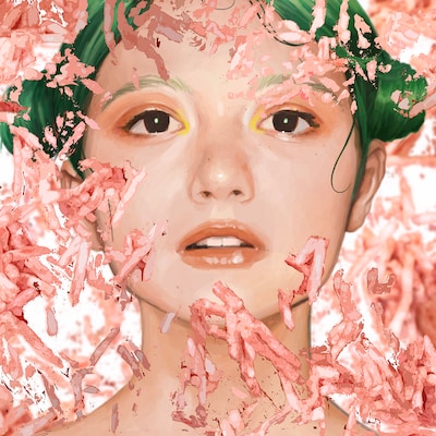 大塚愛×あっこゴリラ「あいびき」配信ジャケット