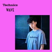 TechnicsとWAVEのコラボTシャツ。