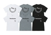 TechnicsとWAVEのコラボTシャツ。