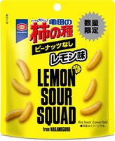 「亀田柿の種 レモン味100％」商品写真