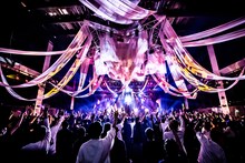 MIGMA SHELTER「DANCE AROUND」振替公演の様子。（撮影：Masayo）