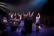 「植田真梨恵 LIVE TOUR 2021 [HEARTBREAKER]」東京・EX THEATER ROPPONGI公演の様子。（撮影：山口渚）