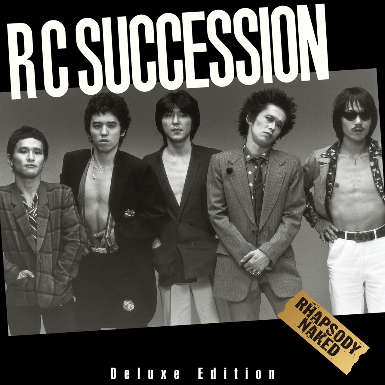 RCサクセション「RHAPSODY NAKED Deluxe Edition」ジャケット