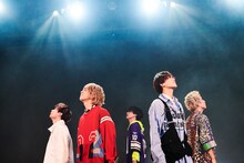 CUBERS「CUBERS SPEED BEAT SHOW ONLINE TOUR」の様子。（撮影：上溝恭香）