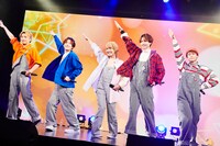 CUBERS「CUBERS SPEED BEAT SHOW ONLINE TOUR」の様子。（撮影：上溝恭香）