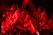 ラストアイドル「君は何キャラット？」発売記念オンラインライブの様子。（Photo by Yoshifumi Shimizu）