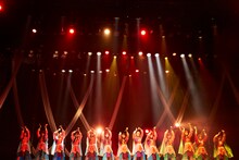 ラストアイドル「君は何キャラット？」発売記念オンラインライブの様子。（Photo by Yoshifumi Shimizu）