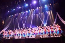 ラストアイドル「君は何キャラット？」発売記念オンラインライブの様子。（Photo by Yoshifumi Shimizu）