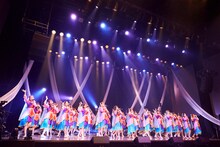 ラストアイドル「君は何キャラット？」発売記念オンラインライブの様子。（Photo by Yoshifumi Shimizu）