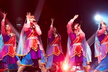 ラストアイドル「君は何キャラット？」発売記念オンラインライブの様子。（Photo by Yoshifumi Shimizu）