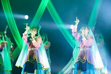ラストアイドル「君は何キャラット？」発売記念オンラインライブの様子。（Photo by Yoshifumi Shimizu）