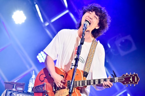 畑山悠月(Vo, G / KALMA)(Photo by AZUSA TAKADA)