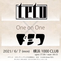 「One on One」告知ビジュアル