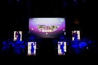 「浦島坂田船 Spring Tour 2021 花（HANA）～桜花再凛～ ONLINE LIVE」の様子。（撮影：堀卓朗［ELENORE］）