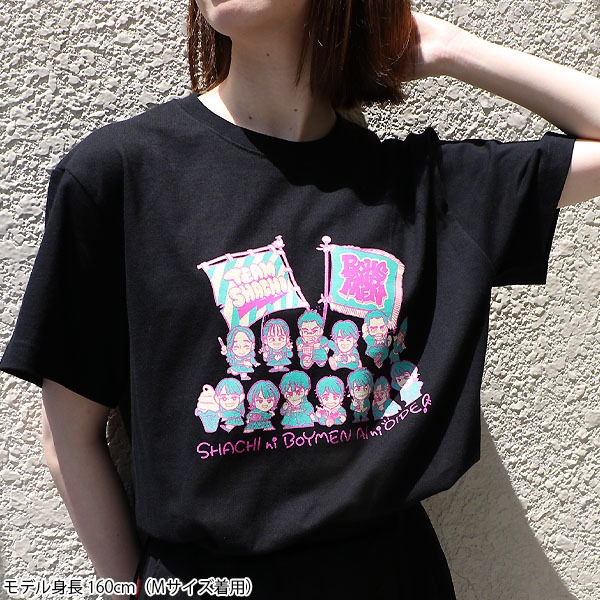 「ライブナタリー “TEAM SHACHI” ～シャチにボイメン 会いにおいで～」Tシャツ