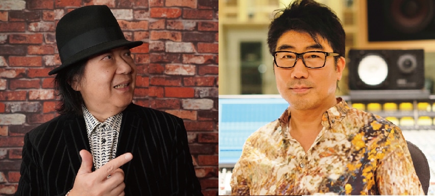 ミッキー吉野と亀田誠治。