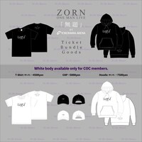 ZORN「『無題』 at YOKOHAMA ARENA」バンドルチケットのグッズ。