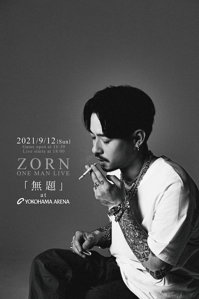 ZORN「『無題』 at YOKOHAMA ARENA」メインビジュアル