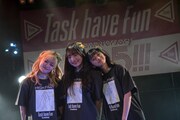 「Task have Fun 配信になっちゃったけどGo Task 5!!! みんなで一緒にお祝いしよう!!!!!」の様子。(撮影:林晋介)